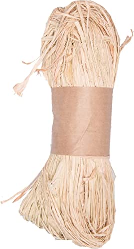 Tosnail 500 Grams Natural Raffia Bundle Raffia Paper Ribbon, 10 Bundles - Great For Gift Wrapping, Florist Bouquests, Crafts #TOP2