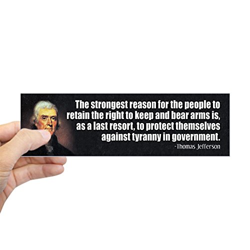 CafePress Jefferson: 2Nd Amendment 10