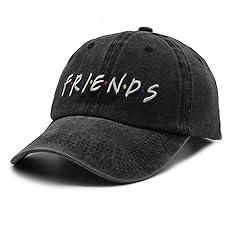 Friend - Embroidered Black