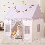 【Facile à Assembler】Pas besoin d'outils compliqués ni de guides complexes, notre tent enfant est conçue de manière simple et intuitive pour un assemblage facile. Grâce à nos instructions détaillées étape par étape, il vous suffit de quelques minutes pour monter la tente et offrir à vos enfants des rires et des moments de bonheur infinis.