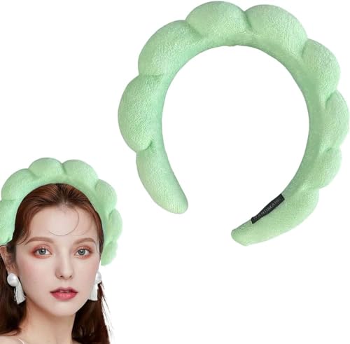 Tiara Faixa de Cabelo Nuvem Para Maquiagem Skincare Lavar o Rosto...