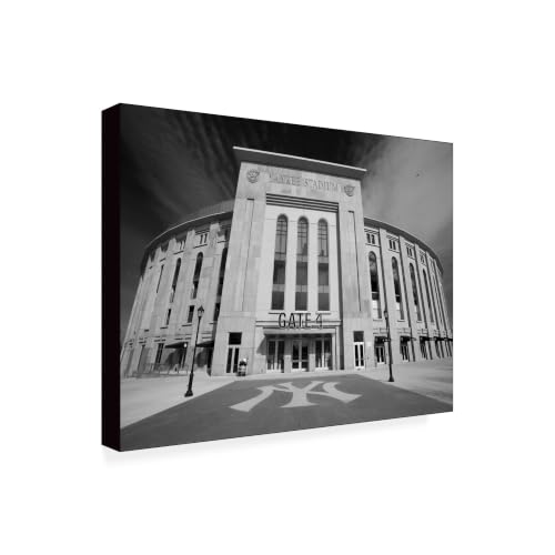 Wrapped Canvas Wall Art - Yale Gurney 'The Stadium' Wall Art for Living Room, Bedroom, or Office Décor - 24x32 by Trademark Fine Art - Used condition - Image 6