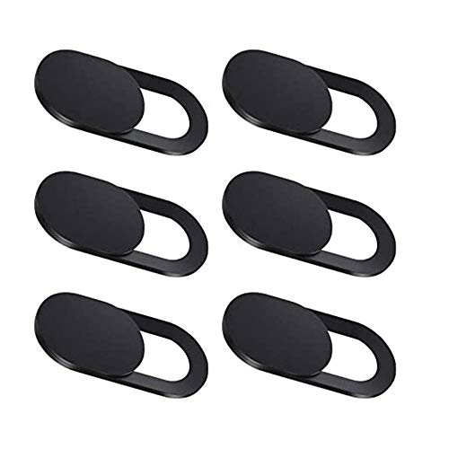 YANGWEN Curseur de Couverture de Webcam,6 Pack Cache de Protection de Webcam,Housse de caméra Web Ultra-Mince pour Ordinateur Portable,iPad Pro,iMac,PC/Ordinateur,Tablette,iPhone Cover