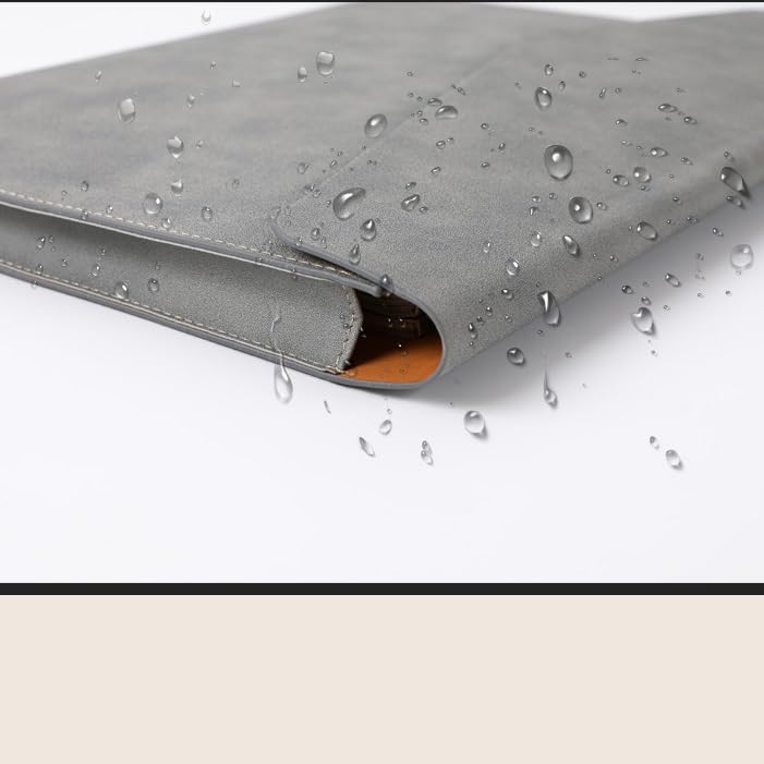 Porte-documents de bureau argenté JFDBGU pour ranger son ordinateur - 7