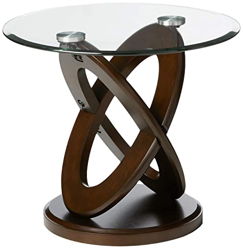 Furniture Of America Xenda End Table, Dark Walnut #TOP17