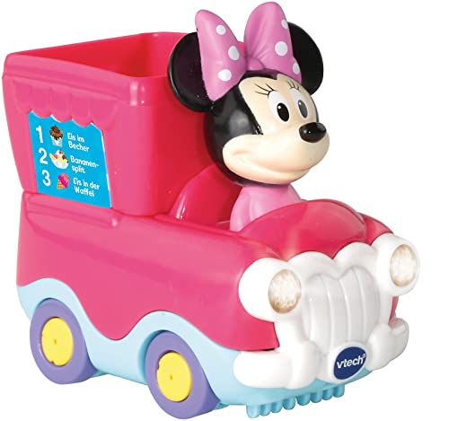 Preisvergleich Produktbild Vtech 80-512104 TUT TUT Baby Flitzer - Minnies Eiswagen, Babyautos, Mehrfarbig