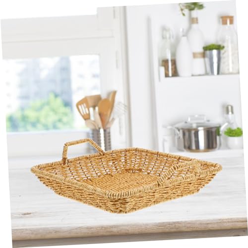 Cesta de almacenamiento tejida lavable para evitar humedad en el pan 8