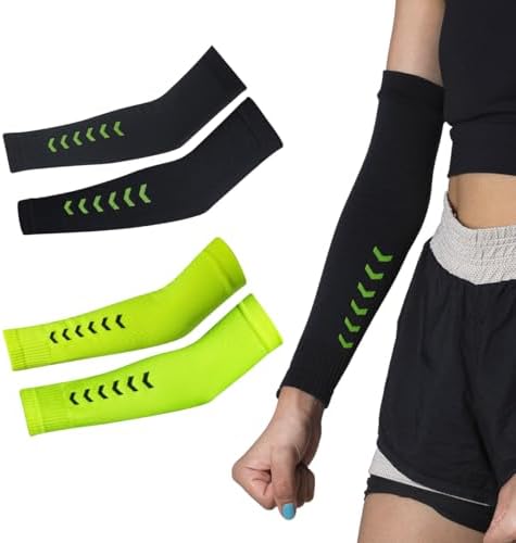 Kit 2 Manguito Segunda Pele Proteção Solar UV Feminino Masculino ...