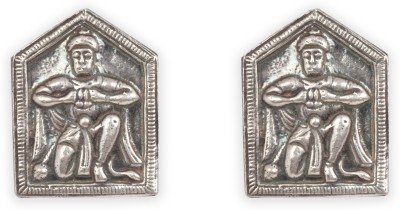 925-92.5 Sterling Silver Fashion oxidised Stud Earring for Women and Girls