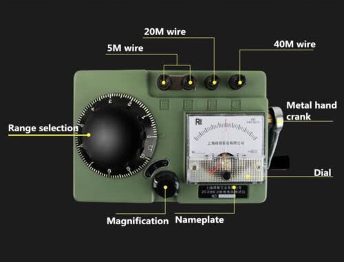 Brand New ZC29B-1 Ground Resistance Tester 0-1000 Ohm