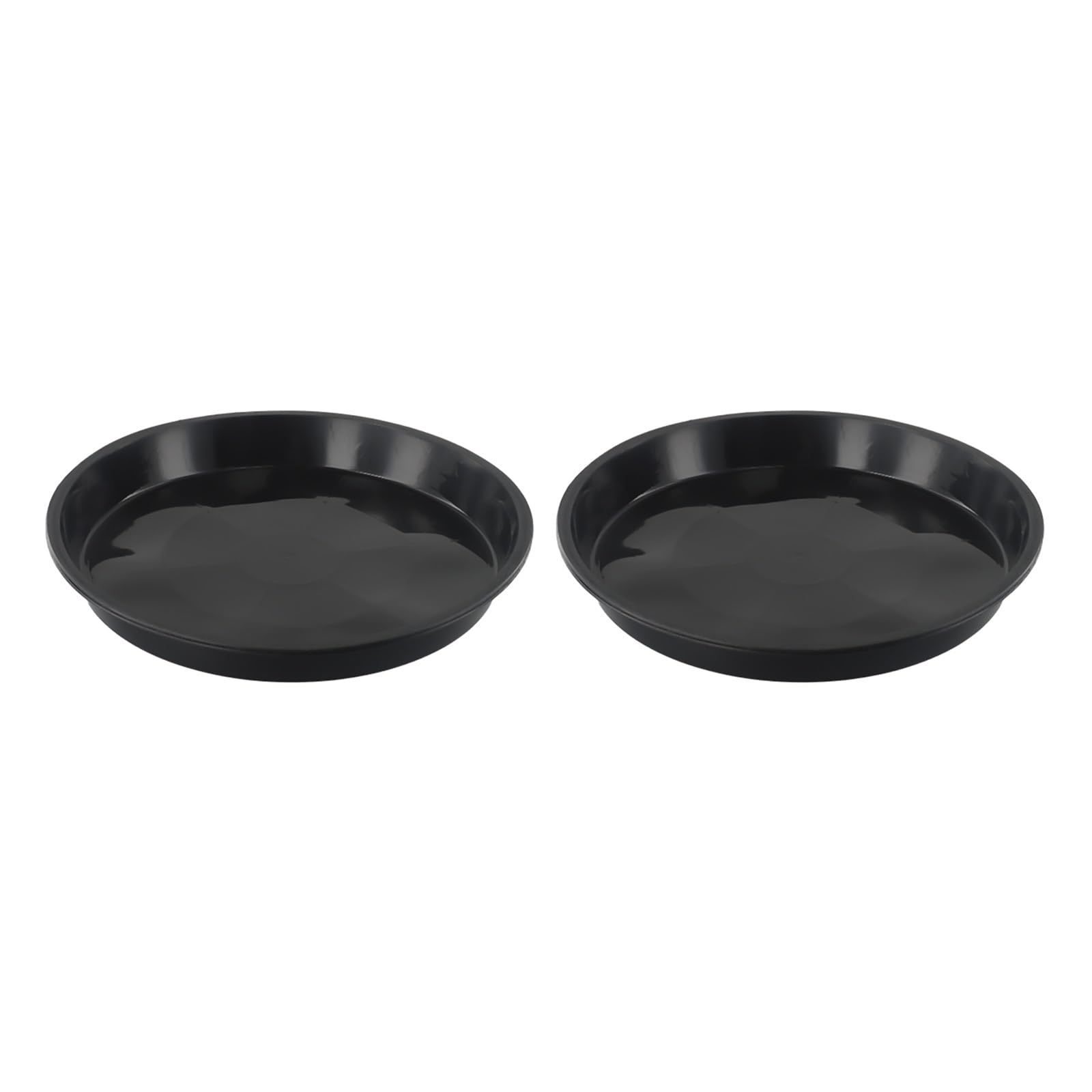 Soucoupes rondes en plastique pour pots de fleurs lot de 30 coupelles de 14 cm de diamètre