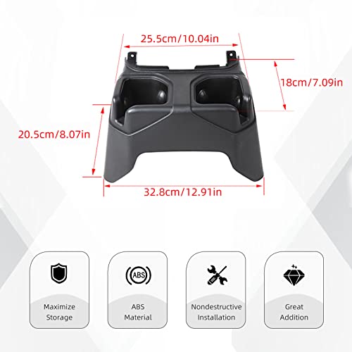 Portavasos trasero para Jeep Wrangler JL y Gladiator JT 2018-2025 miniatura 3