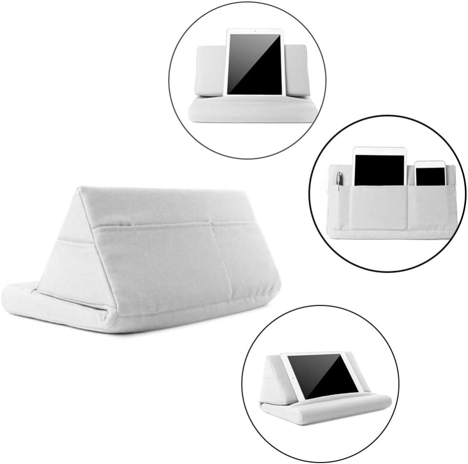 Laptop Holder Tablet Pillow Foam Multifunction Laptop Cooling Pad Tablet Stand Holder Stand Rest Cushion(C) image 3