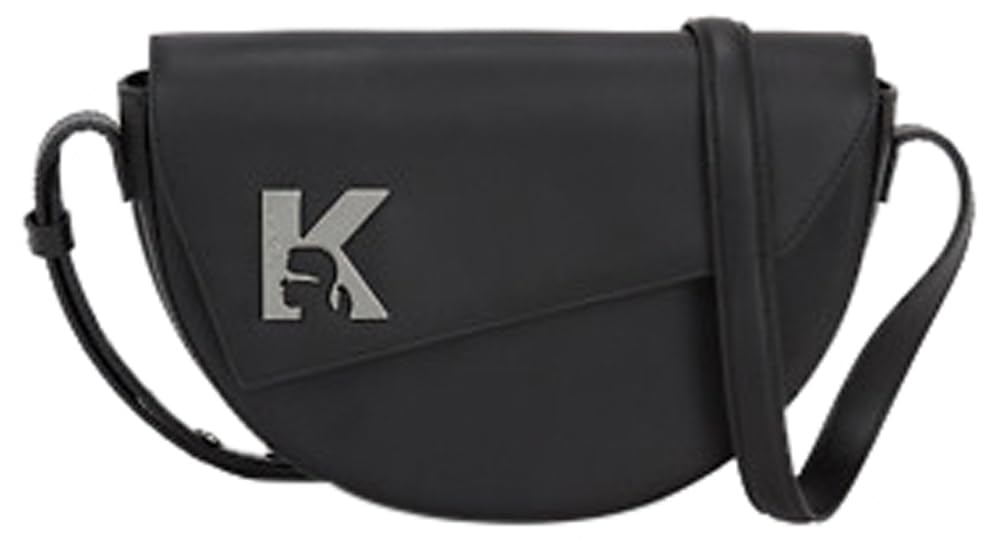 Karl Lagerfeld Jeans, Damskie, Geo Saddle Bag Skórzana,
