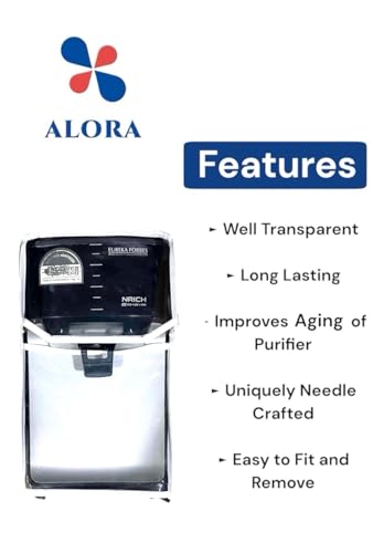 Image of Alora Body Protective Cover for Aquaguard Nrich Mineral RO+MF Alkaline Water Purifier, RO+MF Model Waterproof & Dustproof