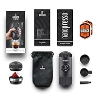 WACACO Nanopresso Tragbare Espressomaschine mit NS-Adapter, Kompatibel mit *Nespresso®* Kapseln und Gemahlenem Kaffee, Manuell Reise Kaffeemaschinen-Set, Perfekt für Camping – Ansicht 5