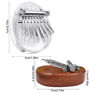 AIFUDA Lot de 2 pianos à pouce 8 touches, mini piano à pouce portable, instruments de musique, cadeau pour enfants et… - Les Beatles, Paul McCartney, John Lennon, RIngo Starr, George Harrison AIFUDA Lot de 2 pianos à pouce 8 touches, mini piano à pouce portable, instruments de musique, cadeau pour enfants et… – Image 6