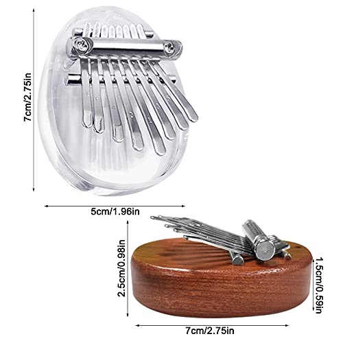 AIFUDA Lot de 2 pianos à pouce 8 touches, mini piano à pouce portable, instruments de musique, cadeau pour enfants et… - Les Beatles, Paul McCartney, John Lennon, RIngo Starr, George Harrison AIFUDA Lot de 2 pianos à pouce 8 touches, mini piano à pouce portable, instruments de musique, cadeau pour enfants et… – Image 7