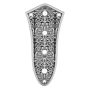 Bass Control Plaat Aluminium Nieuwe Carved Board 4 Gaten voor Jazz Basgitaar Onderdelen Vervanging Bass Control Board Gitaar Jazz Switch Control