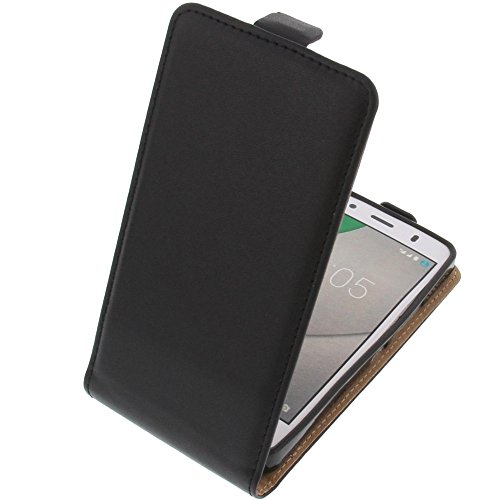 foto-kontor Funda para Bq Aquaris A4.5 Protectora Tipo Flip para móvil Negra