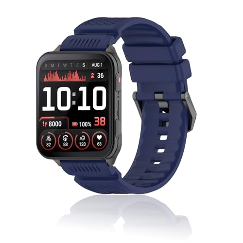 Correa de silicona para Garmin Venu X1 azul