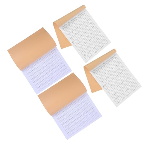 Carnet quadrillé de comptabilité pour le suivi des dépenses d'atelier