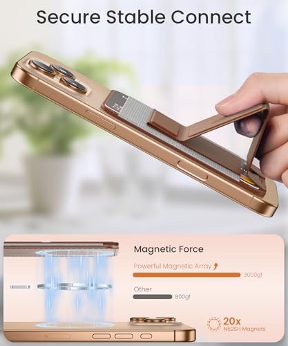 Cartera de cuero premium con bloqueo RFID GONEZ acabado marrón clásico 5