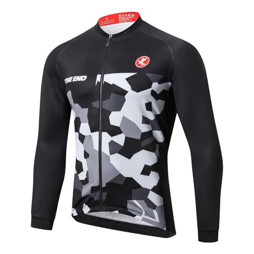 UGLY FROG Radtrikot Herren - Rennrad Trikot Herren Reißverschluss mit Taschen, Sommer Atmungsaktiv UGLY FROG Radtrikot Herren - Rennrad Trikot Herren Reißverschluss mit Taschen, Sommer Atmungsaktiv