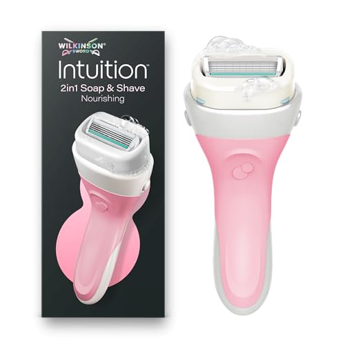 Wilkinson Sword Intuition Soap & Shave Nourishing Rasierer, 1 Ersatzklinge – Ansicht 1