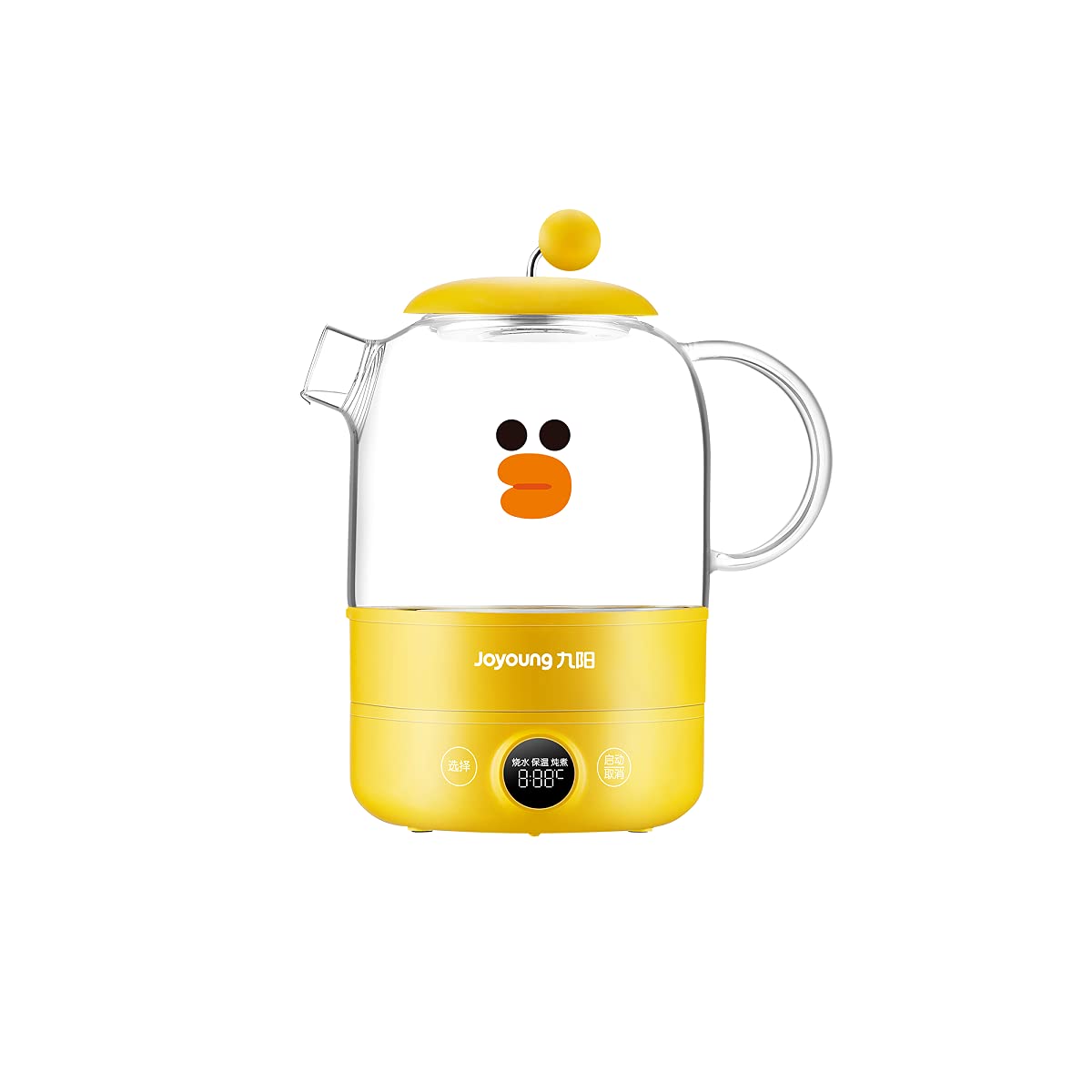 Joyoung x Line Friends Multi-functional Glass Kettle and Teapot