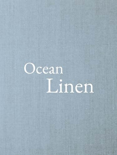 Livre de décoration Ocean Linen avec couverture lin haut de gamme