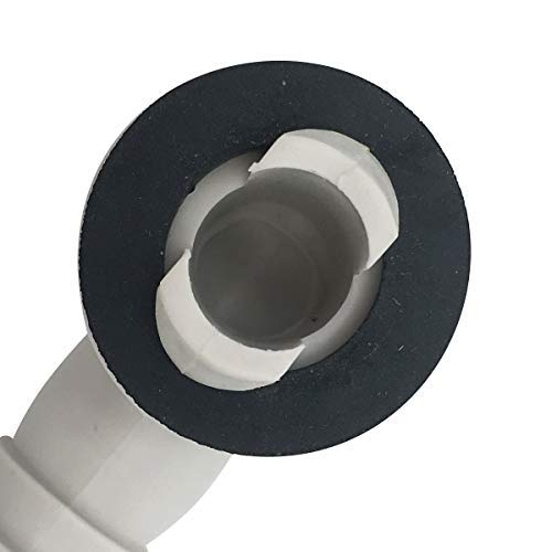 Air Jade 3/5 Inch(15Mm) Air Conditioner Drain Hose Connector Elbow Fitting With Rubber Ring, Universal Fit Mini-Split Ac Unit And Window Air Conditioning Unit #TOP7