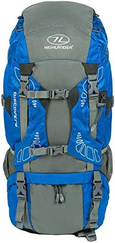 Highlander Outdoor Discovery 45-Liter Rucksack, Blue