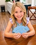 Jeux de cartes Hoyle pour les enfants 6 en 1 Paquet amusant – Mémoire, huit fous, vieille fille, aller poisson, slap Jack et matching