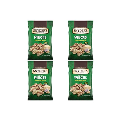 Image of Snyder's of Hanover Pretzel Pieces, Parmesan Garlic, 11.25 Oz (Pack of 4)