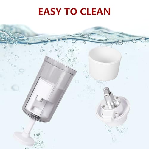 LETOMS Ice Crusher Attachment for KitchenAid Stand Mixer, Ice Shaver Machine for Milk, Fruit Juice, Shaved Ice Maker with 8 Ice Molds