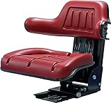 grammer sitz maximo evolution dynamic Bezug aus Heavy Duty PVC ROT (RAL 3001)