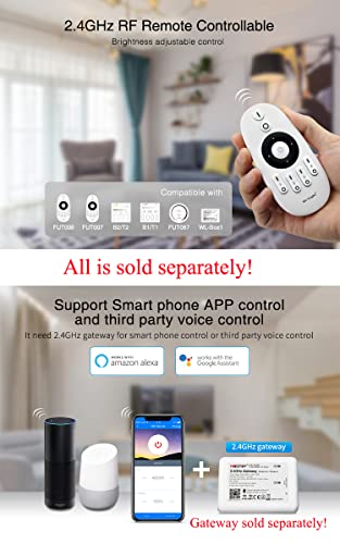 LGIDTECH FUT036S Miboxer Single Color LED Strip Light Controller DC 12V~24V Max Output 12A,Smartphone APP Control via WL-Box1 Gateway(Excluded) - Image 3