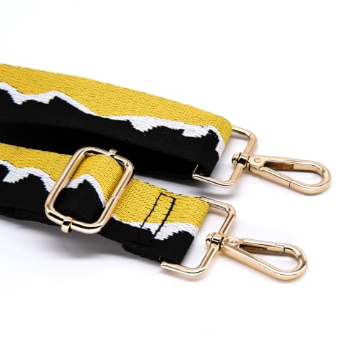Image of S&loyoe Purse Straps Replacement Crossbody Bag Strap Adjustable Wide Guitar Straps for Handbags 1.5inch