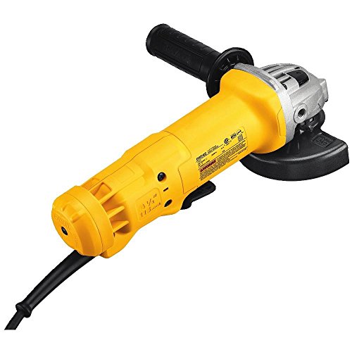 Dewalt Angle Grinder, 4.5 Inch, 11 Amp, With Paddle Switch (Dwe402) & Grinding Wheel For Metal, 4-1/2-Inch (Dw4514) #TOP3