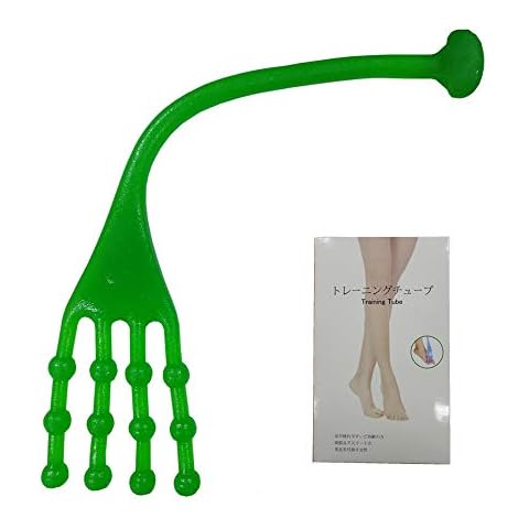 WEWESALE Toe Training Tube Toe Stretch Toe Training Toe Sole Stretching Fitness Tube Foot Thin Easy Sole Rehabilitation Flat Foot Prevention Stretching Exercise Easy Leg Flat feet Anti-Mother(Green) Cover