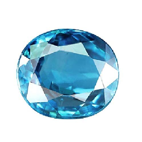 Pierre précieuse jaune de 6,50 carats ovale pour cadeau Rashi Ratna