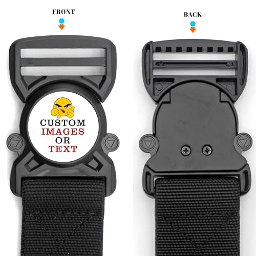 Custom Nylon Belt Personalized Gift Breathable Tactical Men Ratchet Waist Belt, Customizable Alloy Belt Buckle2