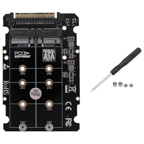 Adaptador M.2 SSD a U.2 NVMe que soluciona la falta de puertos PCIe en placas base
