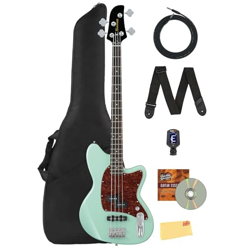 Ibanez TMB100 Talman 4���G���L�x�[�X�M�^�[ - �~���g�O���[���o���h���A�M�O�o�b�O�A�`���[�i�[�A�X�g���b�v�A�y��P�[�u���AAustin Bazaar�C���X�g���N�V����DVD�A�|���b�V���N���X�t��