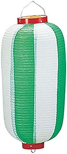 Vinyl lantern-length type No. 9 green / white YTY0195K