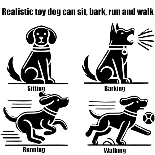 Juguete de Perro Robot Inteligente con Interacción Emocional 2
