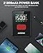 Jump Starter with Air Compressor, 8000A 150PSI Portable Car Jump Starter, 12V Jump Start Pack (All Gas/12L Diesel),Portable Car Jump Starter with Smart Jump Cables, LED Lights