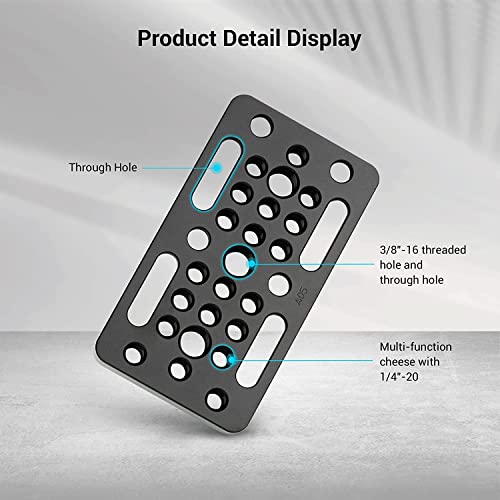 Image of SMALLRIG Switching Plate Camera Easy Plate for Railblocks, Dovetails and Short Rods - Longer Version - 1598