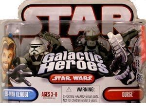 Hasbro Star Wars Galactic Heros OBI-Wan Kenobi  Durge